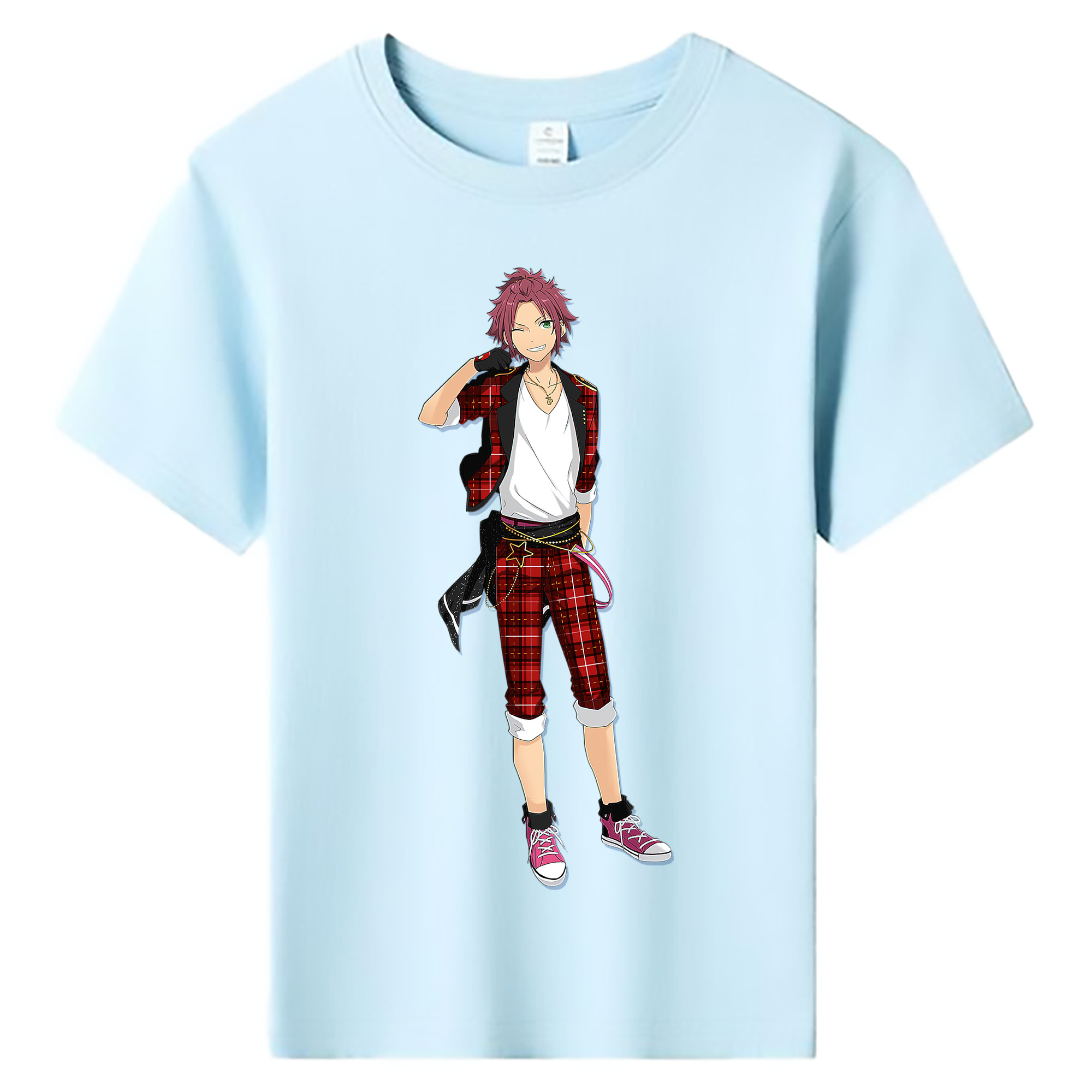 （画像用） あんさんぶるスターズ! Ensemble Stars 綿100％キッズTシャツ（フロントプリント）